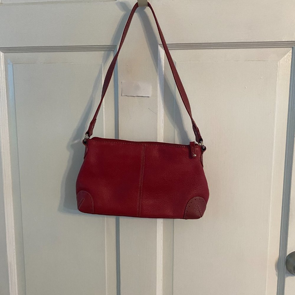 Tignanello Red Purse - Picture 3 of 16